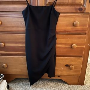 Black cocktail dress